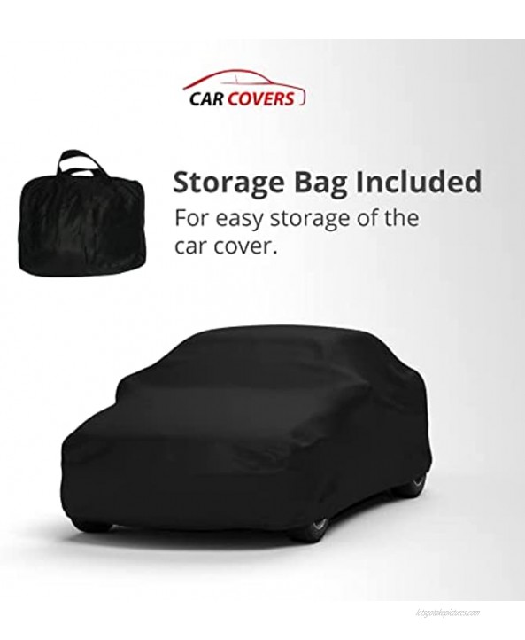 Indoor Car Cover Compatible with Kia Rondo 2007-2009 Black Satin Ultra Soft Indoor Material Guaranteed Keep Vehicle Looking Between Use Includes Storage Bag