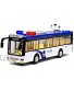 Nuoyazou Police Car Car Toy Bus Bus Children Toy Car Alloy Police Car Bus Toy Sound and Light Inertia Anti-Fall Metal Toy Car