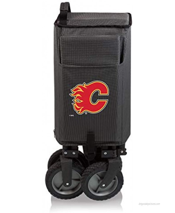 PICNIC TIME NHL Calgary Flames Collapsible Folding Adventure Wagon