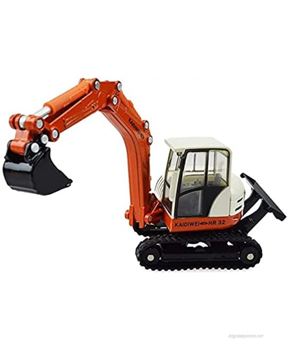 RENFEIYUAN Car Model die Casting car Model Alloy Engineering Vehicle Model twoway Operation Excavator Bulldozer 1:50 Gift Collection excavators Toys
