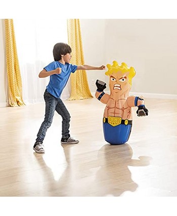 通用 Inflatable Tumbler Adult Children Leisure Entertainment Bottom Water Puppet Tumbler Toy 94cm74cm 91cm72cm