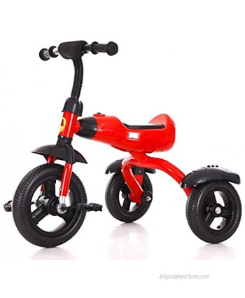 Children's Tricycle Pedal Bicycle 2-6 Years Old Kids Trikes Multi-Function Toy Car with Music and Light