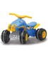 Jamara 460575 Little Quad Ride Blue-Made of Robust Plastic Trailer Hitch Ultra-Grip Rubber Ring on Wheels